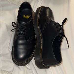 Dr. Martens Oxford Black Leather Loafer’s